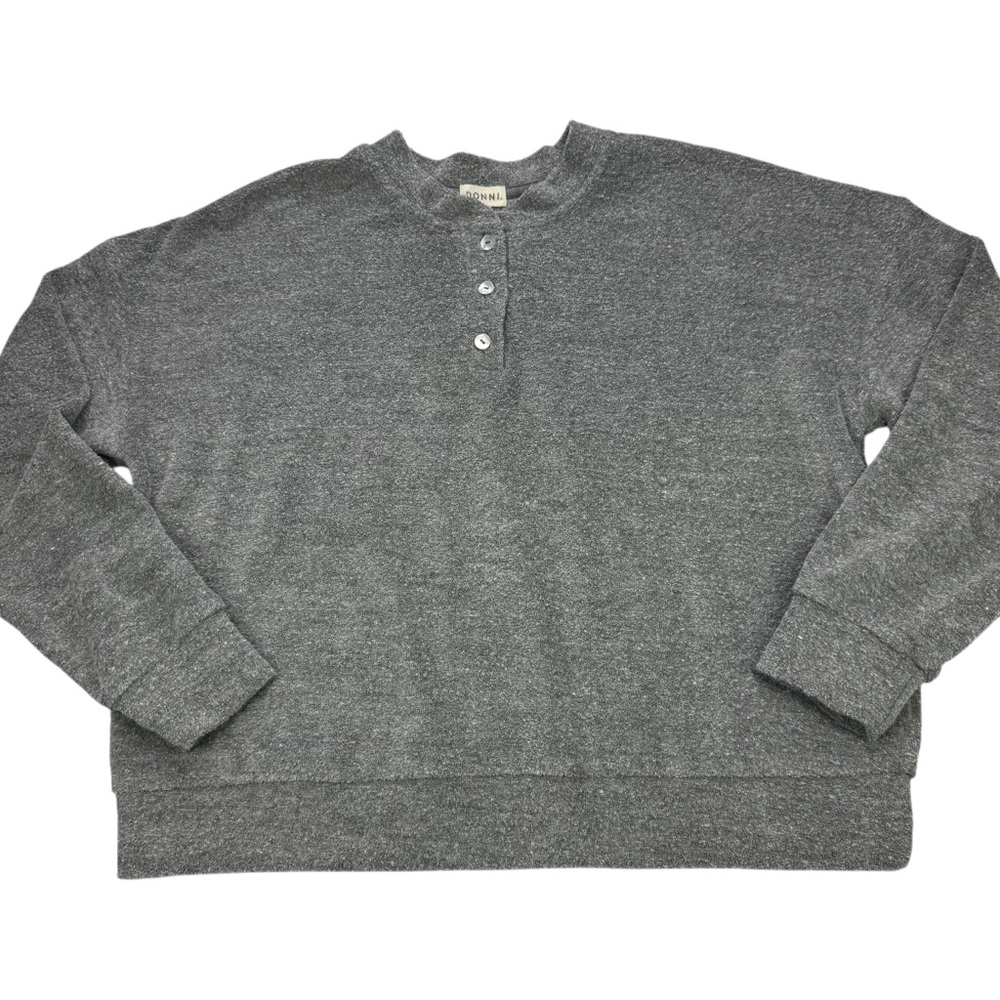 DONNI. Gray Sweatshirt